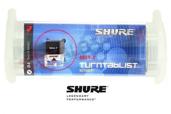 DJ機材 Shure M44-7 Nagaoka NAGAOKA DJ-44G Replacement Stylus for Record Cartridge SHURE