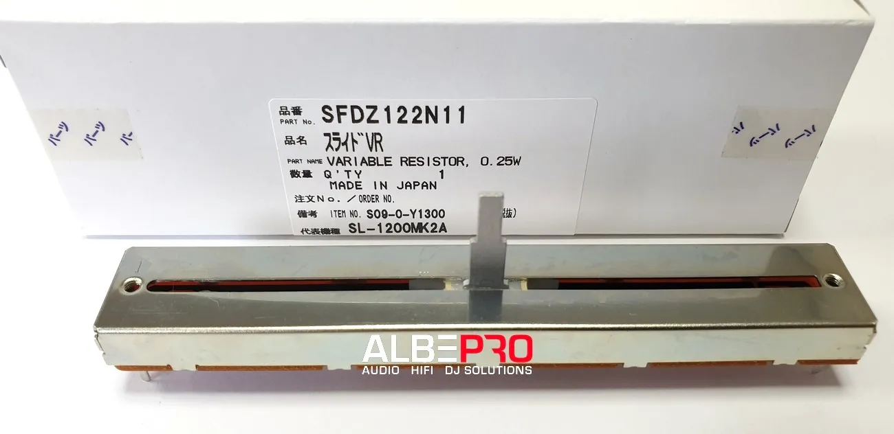 z432　テクニクス　Technics sfdz122n11-4　20本 Technics Pitch Fader MK2 SFDZ122N11-1