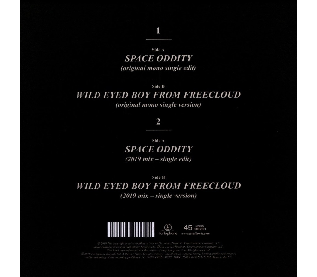 David Bowie ‎- Space Oddity Box Set 50th Anniversary